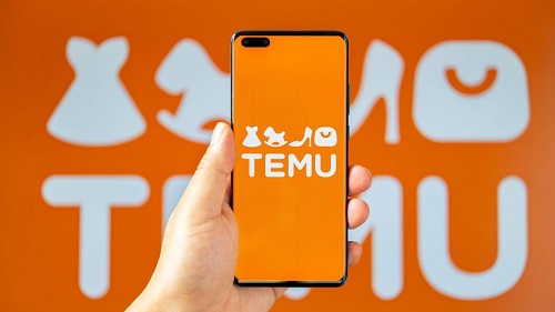 "Person hesitant to share personal information on Temu app due to privacy concerns."