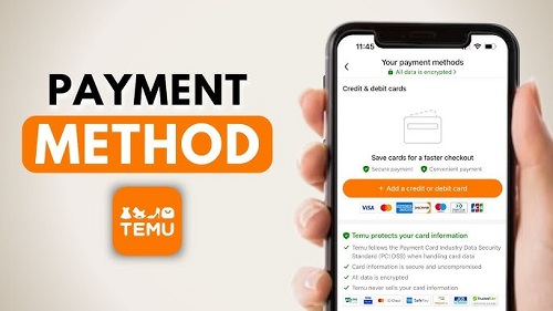 Payment Options on Temu- Temu Vs Aliexpress