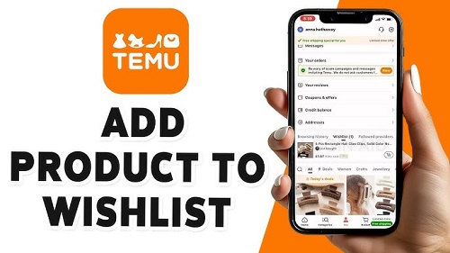 How to Heart Items on Temu Website