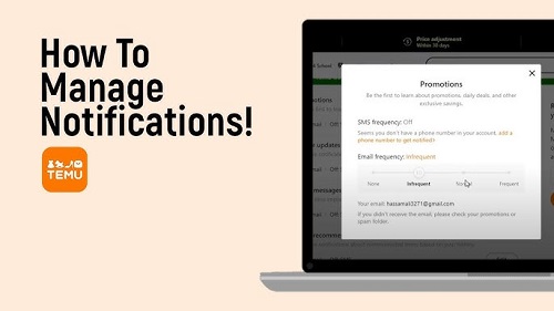 How to Manage In-App Notifications on Temu- How to Disable Temu Notifications